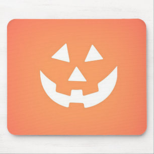 Creepy Pumpkin Halloween Mousepad