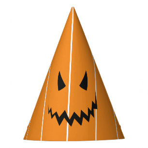Creepy Pumpkin Halloween Party Paper Hat