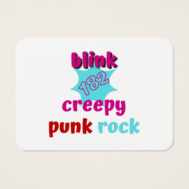 Creepy punk rock  (Front)