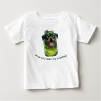 Creepy Rottweiler Frankenstein Jar Illustration