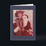 Creepy Santa Christmas Cards<br><div class="desc">Break from your normal Christmas cards with these creepy Santa cards.</div>