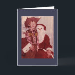 Creepy Santa Christmas Cards<br><div class="desc">Break from your normal Christmas cards with these creepy Santa cards.</div>