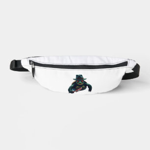 Creepy Scary Halloween Turtle T-Shirt Bum Bags