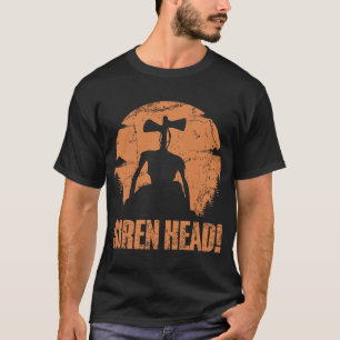 Creepy Siren Head Costume Kids Boys Girls Folklore T-Shirt