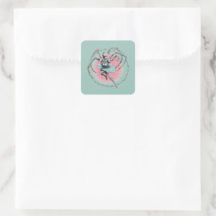 Creepy Skeleton Ballerina Sticker