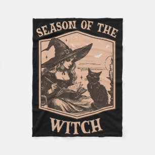 Creepy Skeleton Biker On Motorcycle Halloween Spoo Fleece Blanket