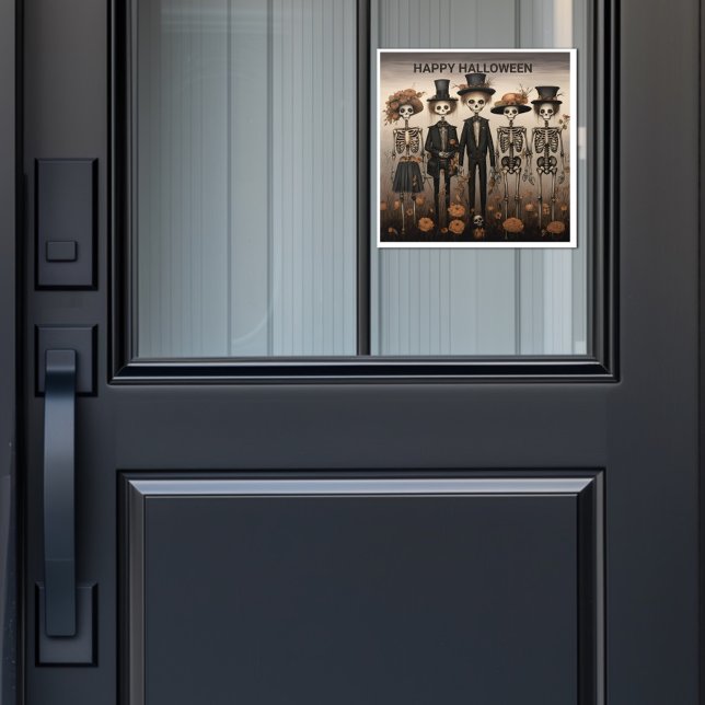 Creepy Skeleton Family Happy Halloween (Creator Uploaded)