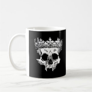 Creepy Skeleton Head on a  Coffee Mug