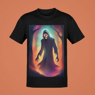Creepy Skeleton Nightmare Death's Dolly Darkness  T-Shirt
