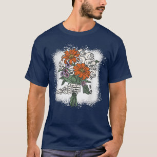Creepy Sketlen Sunflower Halloween Pumpkin For Boy T-Shirt