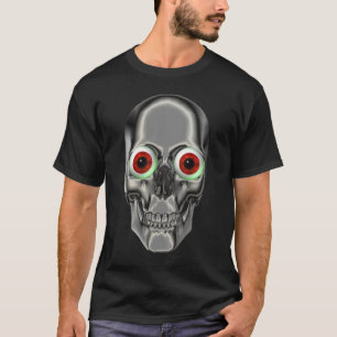 Creepy Skull Eyeballs  T-Shirt