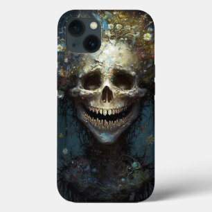 Creepy Skull Gothic Dark Fantasy Art Case-Mate iPh iPhone 13 Case
