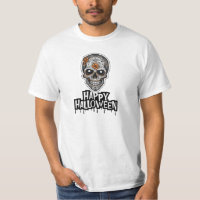 Creepy Skull, Halloween Art