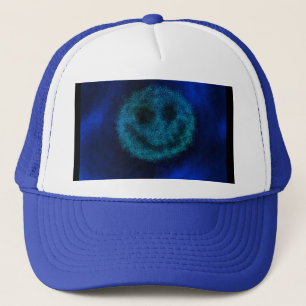 Creepy Smiley Face Trucker Hat