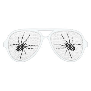 Creepy Spider  Aviator Sunglasses