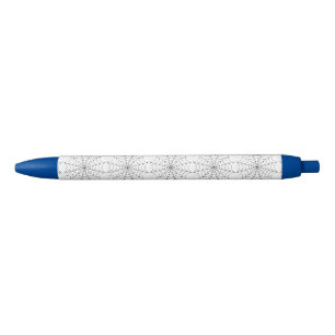Creepy Spider Web Halloween Black Ink Pen