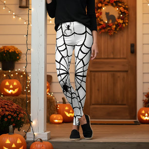 Creepy Spider Web Leggings