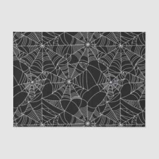 Creepy Spider Webs Tissue Paper