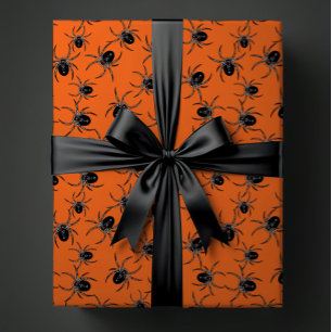 Creepy Spiders Wrapping Paper