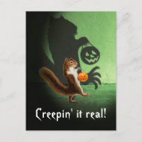 Creepy Squirrel Shadow
