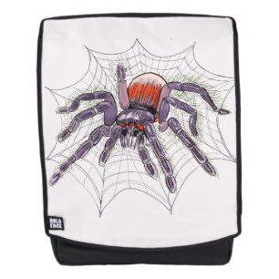 Creepy Tarantula Spider original art Backpack