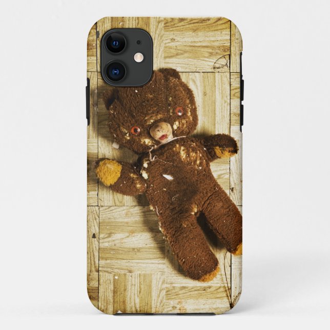 Creepy Teddy Case-Mate iPhone Case (Back)