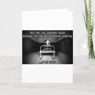 Creepy Valentine Holiday Card