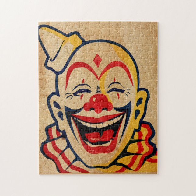 Creepy Vintage Clown 11 Puzzle (Vertical)