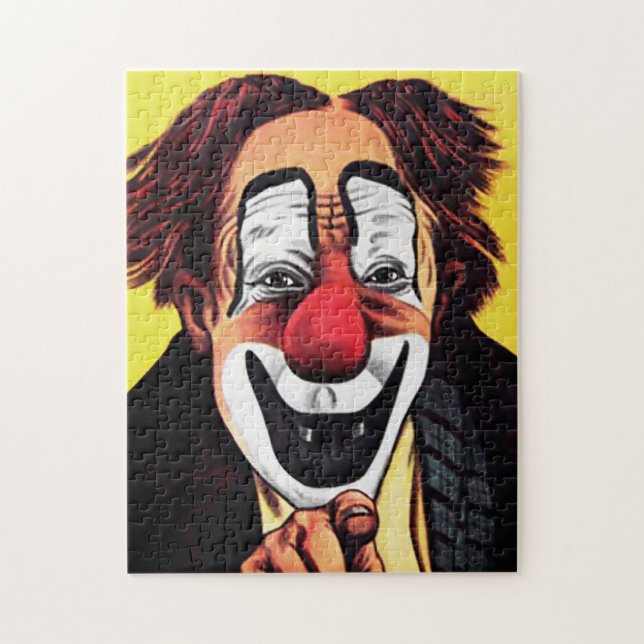 Creepy Vintage Clown 3 Puzzle (Vertical)