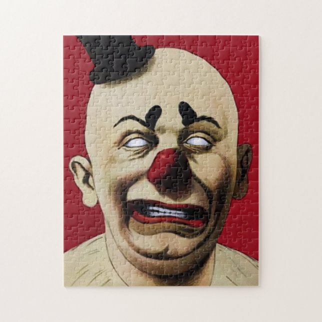 Creepy Vintage Clown 9 Puzzle (Vertical)