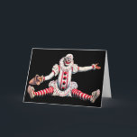 Creepy Vintage Clown Birthday Card<br><div class="desc">Custom restored, high quality vintage image.</div>