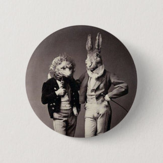 Creepy Vintage Costumes 6 Cm Round Badge