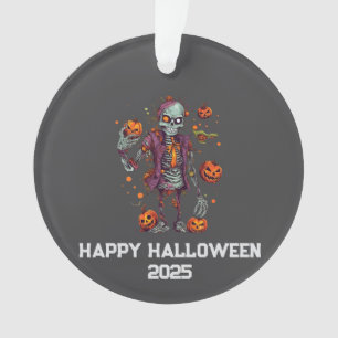 Creepy Walking Skeleton Ornament