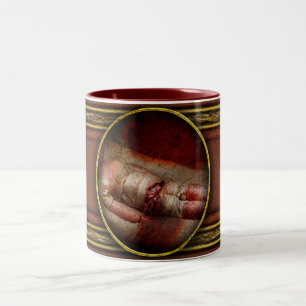Creepy - Weird - No one ever suspected Two-Tone Coffee Mug