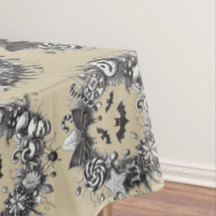 Creepy Wreath Tablecloth