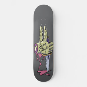 Creepy Zombie Hand Skateboard 8.0