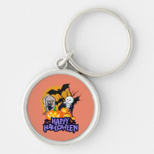 CreepyCemetery Keyholder Key Ring