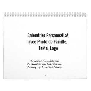 Créez votre propre calendrier personnalisé, Family Calendar