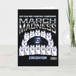 Creighton March Madness 2025 Men's Sketll Nil  Card