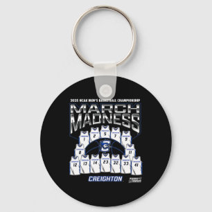 Creighton March Madness 2025 Men's Sketll Nil Key Ring