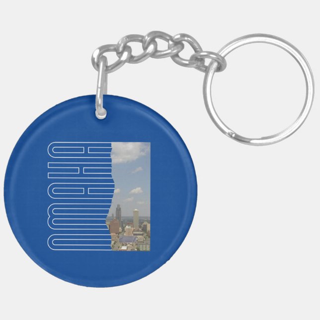 Creighton Omaha  Key Ring (Back Right)