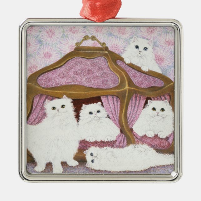 Creme de la creme metal tree decoration (Front)