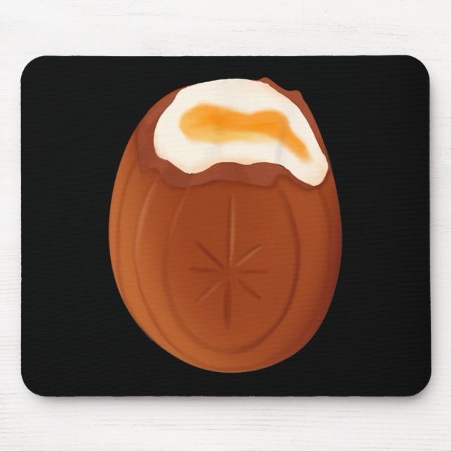 Creme Egg Chocolate Easter Quirky Weird Funny  Mouse Pad (Front)