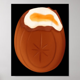 Creme Egg Chocolate Easter Quirky Weird Funny  Poster