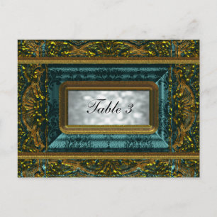 Crémieux Coy Table Number Card