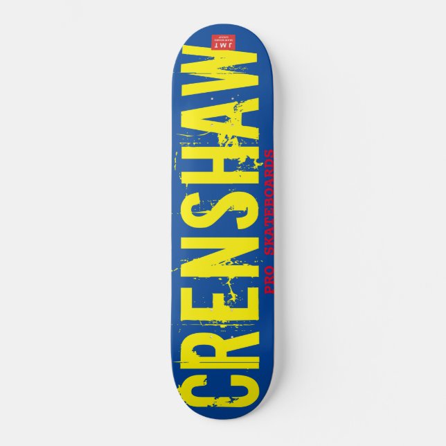 CRENSHAW PRO SKATEBOARDS / MJT USA (Front)