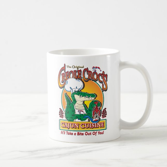 CREOLE-CROC COFFEE MUG (Right)