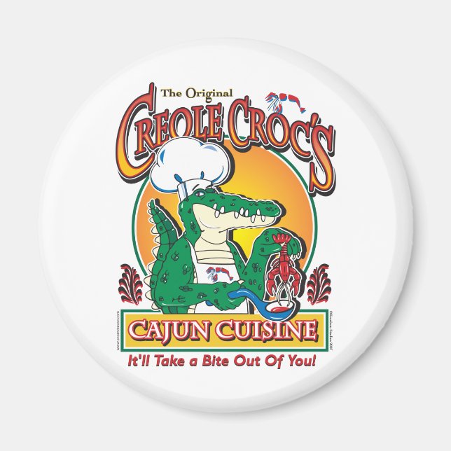 CREOLE-CROC MAGNET (Front)