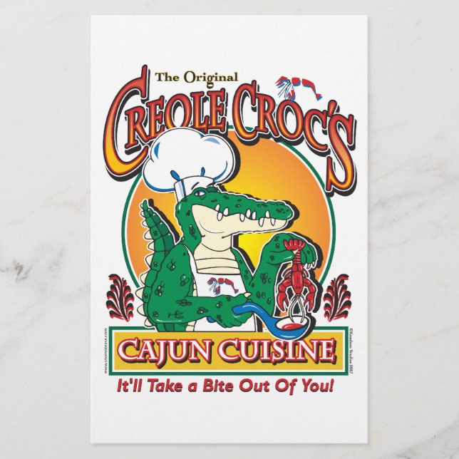 CREOLE-CROC STATIONERY (Front)