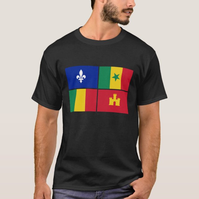 Creole Flag T-Shirt (Front)